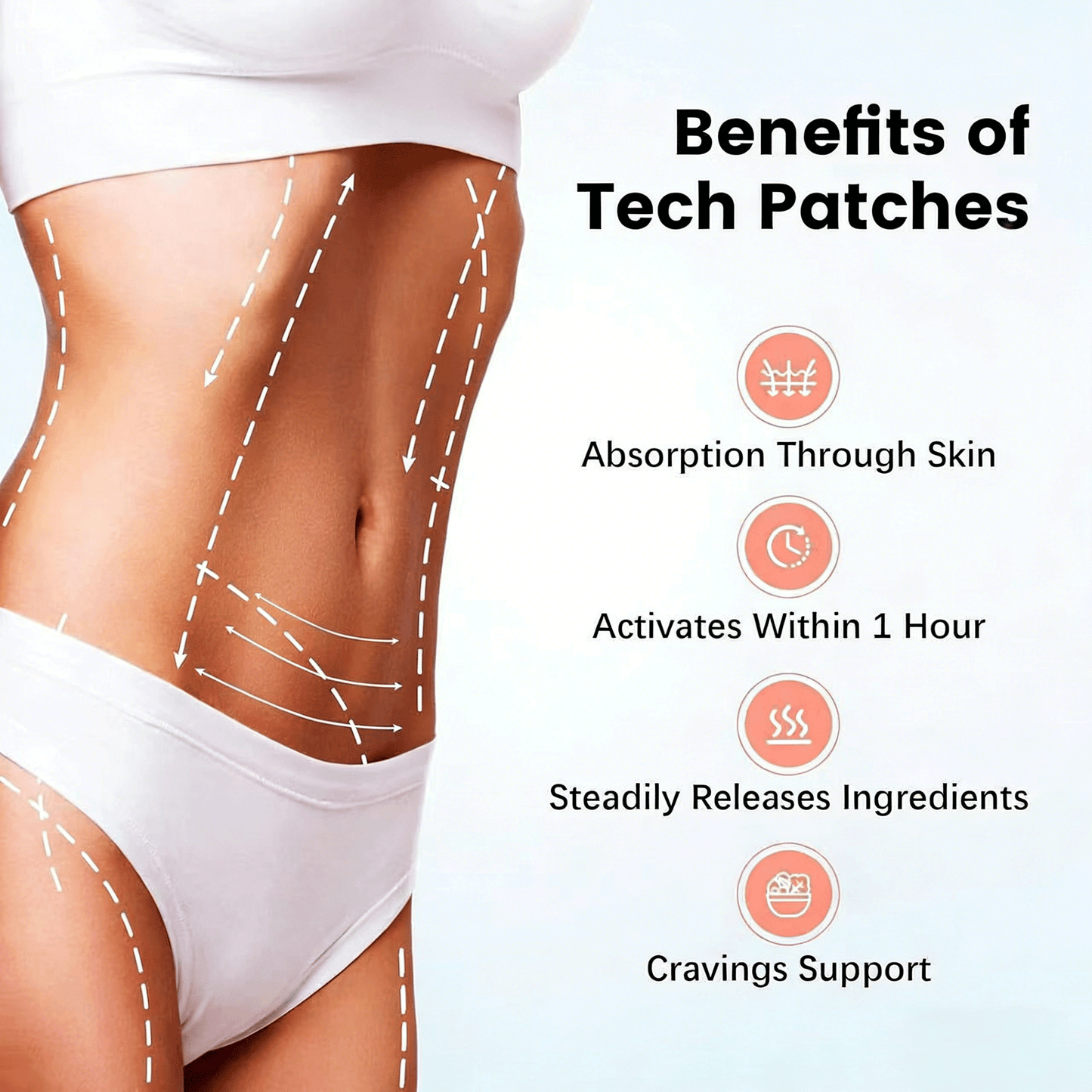 Tech Patches Metabolic Trio Bundle | 30 Patches Each – MB Patches + Berberine Patches + Unpuff Patches