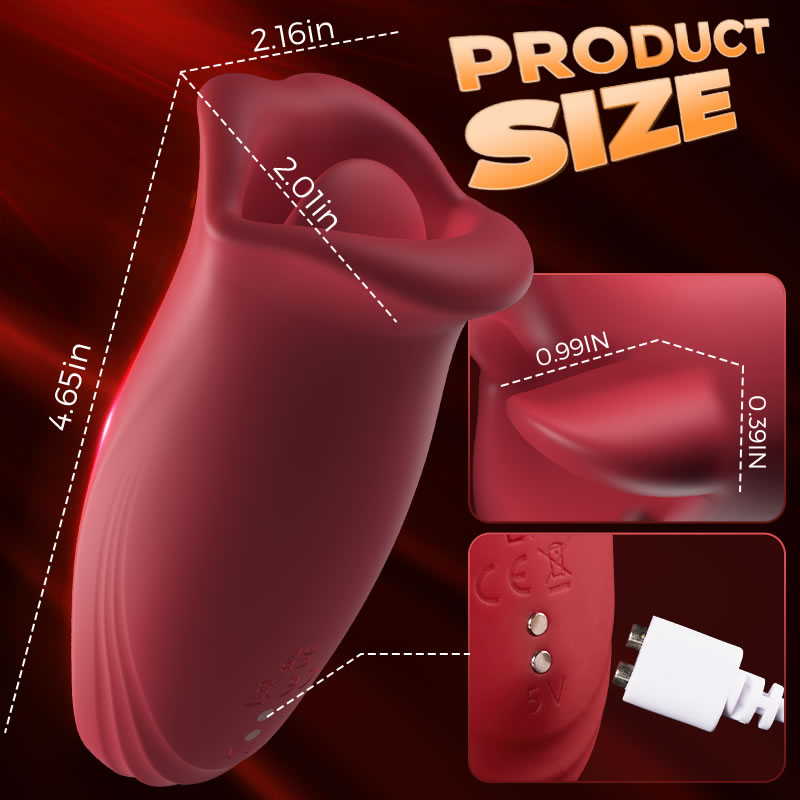 Pressb Biting & Vibrating Clitoral Vibrator Nipple Stimulator
