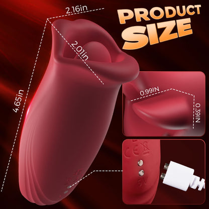 Pressb Biting & Vibrating Clitoral Vibrator Nipple Stimulator
